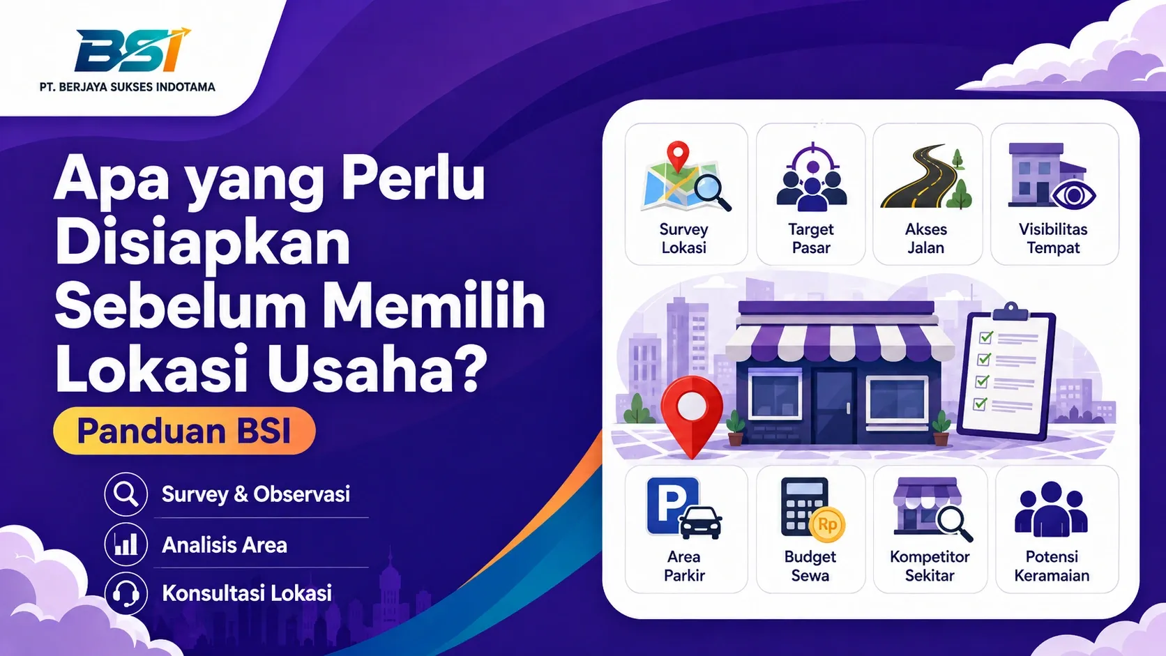 Apa yang Perlu Disiapkan Sebelum Memilih Lokasi Usaha?
